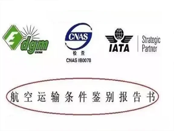 中国空运出口鉴定报告教程