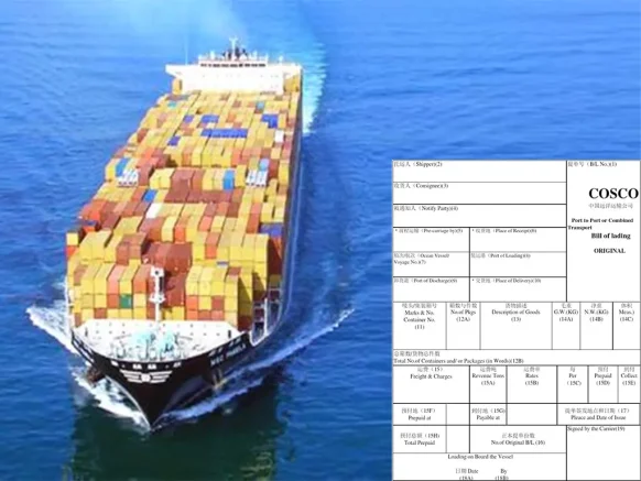 海运提单中代码、术语及意义