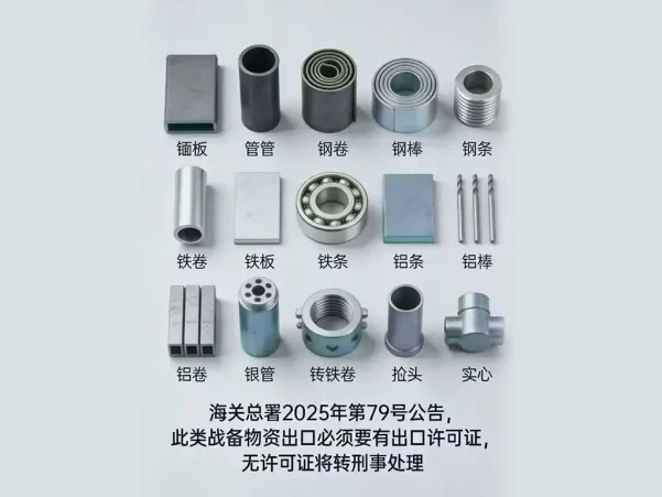 钢卷、铁条、铝棒出口需许可证,无证移送刑案!2026年起这些产品严管